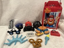 Mr. Potato Head Disney Parts NYC FDNY NYPD Tourist with box And 4 Bodies