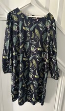 AUTONOMY  dress Navy with leaf
