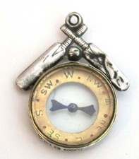 Antique sterling solid - sterling, silver