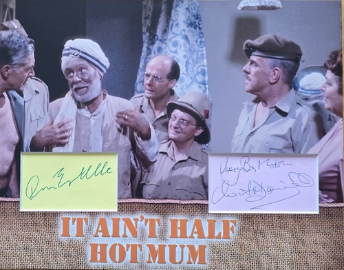 Ain half hot mum signed - ain't,