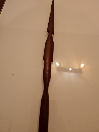 Hand carved african - carved, wooden