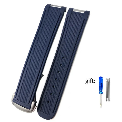 Rubber watchband for omega - watchband,