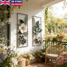 Luxury Metal Flower Leaves