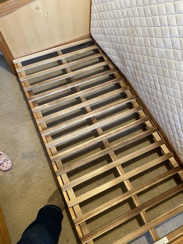 Baby cot bed with mattress - bed,