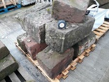 Reclaimed Natural Various Stone Quoins 2ft Long Red York Limestone
