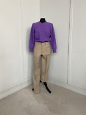 Vintage 1970s Beige Farah Tailored Straight Leg Trousers