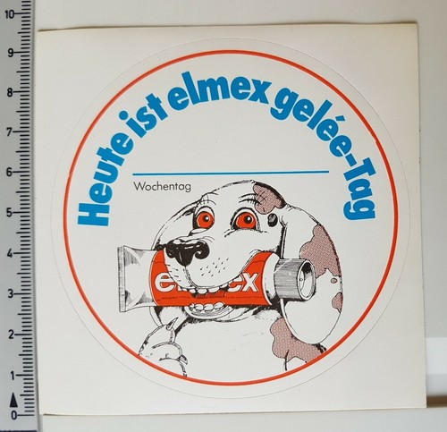 Decal sticker elmex jelly - sticker,