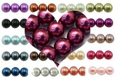 Pearl Beads Glass Round Buy