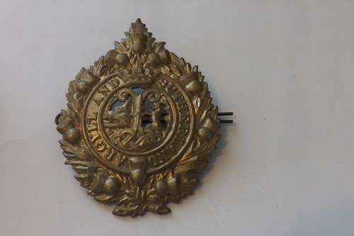 Military badge argyll - military, and