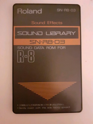 Roland sound effects - roland, sn-r8-03