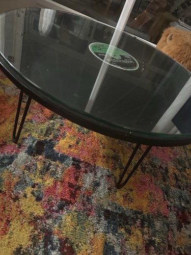 Bespoke hand made coffee table - hand,