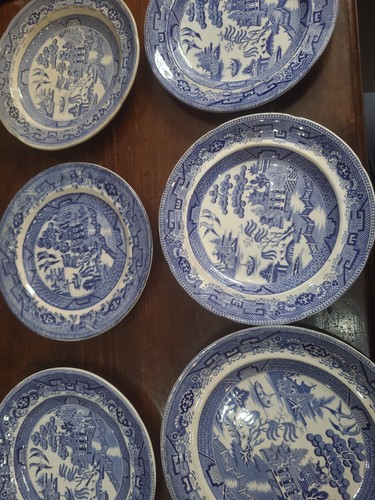Set distresed blue - of,