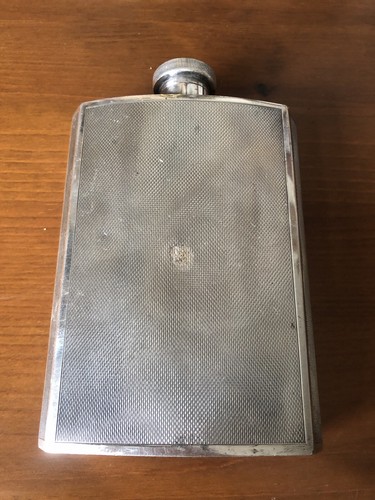 Hip flask manufactured - manufactured, by