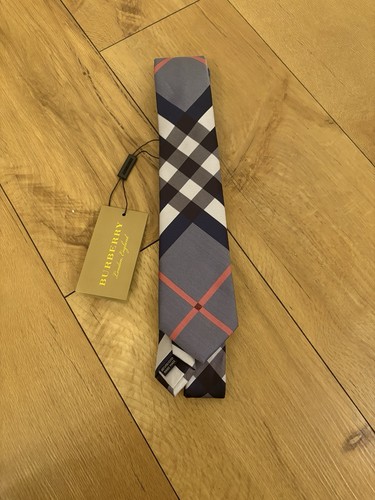 Burberry silk neck tie - burberry,
