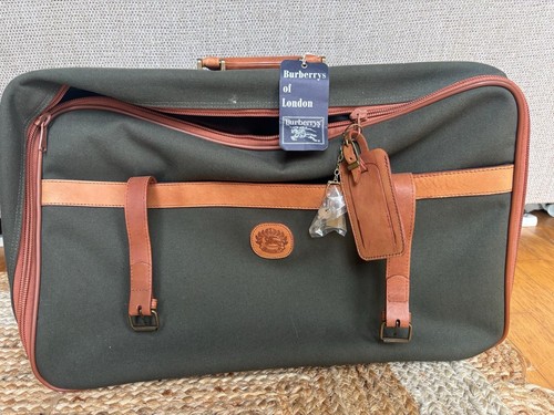 Vintage green canvas case - vintage,