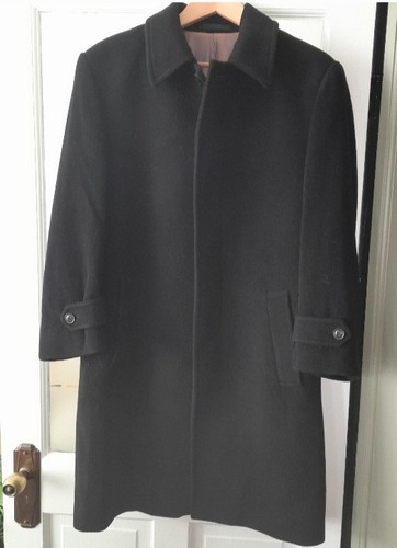 Mens ovecoat black - mens, size