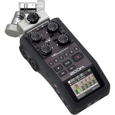 Zoom H6 Handy Digital Recorder (Black)