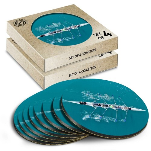 Round coasters the box - round, in