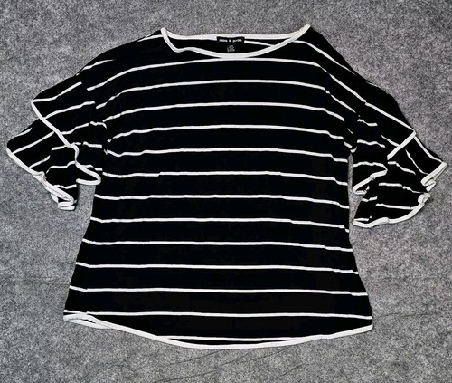 Cable gauge blouse top - cable,