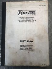 MANITOU PARTS CATALOGUE MRT