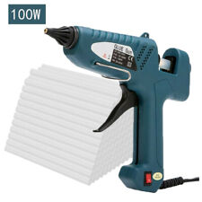 Hot Melt Glue Gun 100w with Sticks 11mm x 200mm Professional Art & Craft UK Plug