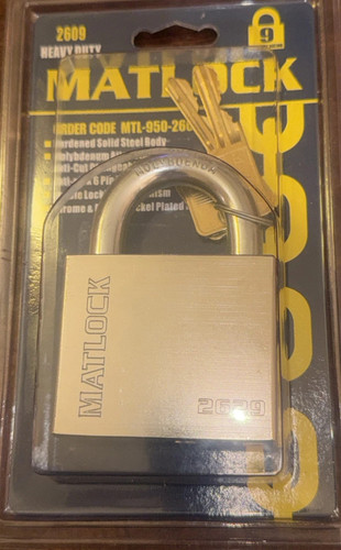 Matlock mtl9502609k hardened - matlock,