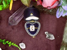 9ct Gold Vintage Ring Stunning Large Cocktail Style Pale Pink Morganite Size S