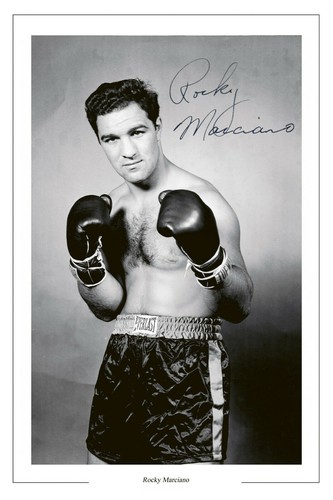Rocky marciano boxing signed - marciano,