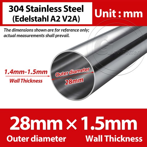 Stainless steel round tube - steel,