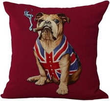 18x18 Inches English Bulldog