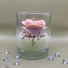 SENDING LOVE ROSE CANDLE 30CL