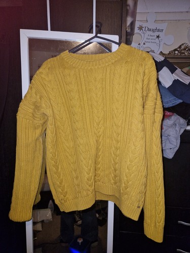 Superdry womens mustard - womens, yellow