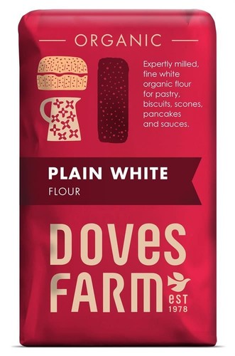 Doves farm organic plain white - farm,