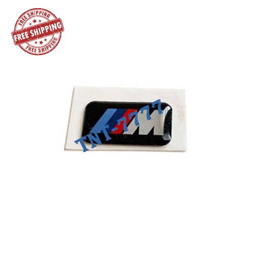 E46 wheel emblem genuine - m,