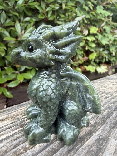 Green jade dragon - green,