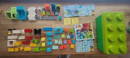 Lego duplo green - green, brick