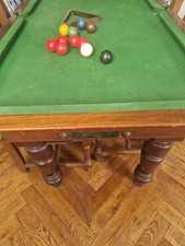 Antique small snooker dining - antique,