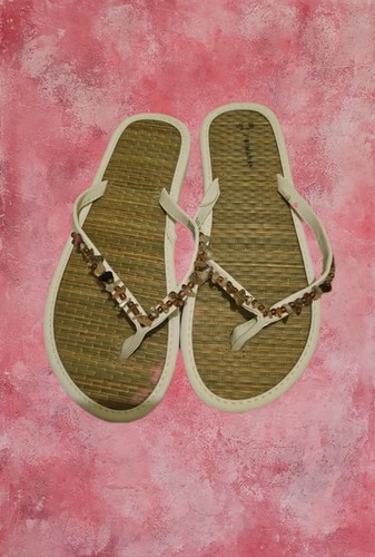 Primark beige flip - primark, flops