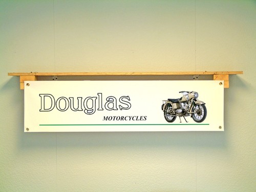 Douglas motorcycle banner - douglas,