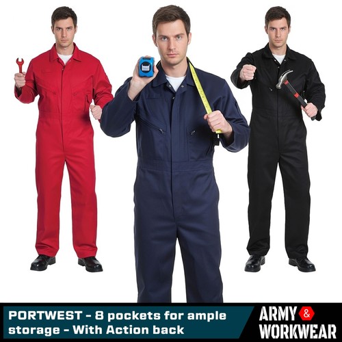 Portwest zip coverall overall - coverall,