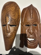 Pair of African Tribal Masks