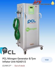 Tyre Inflation Nitrogen Machine PCL Unit Used