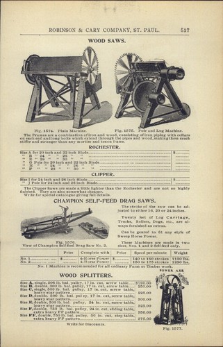 1914 paper power axe - ca,