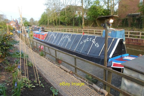 Photo 12x8 working - photo, narrowboat