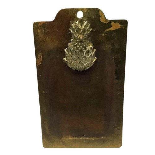 Brass pineapple vintage - brass,