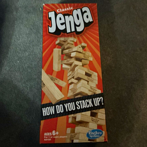Hasbro gaming jenga a2120 ages - hasbro,