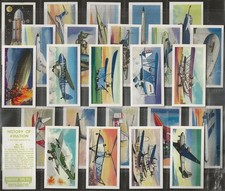 BISHOPS STORTFORD DAIRY FARMERS (TEA)-FULL SET- HISTORY OF AVIATION 1964 