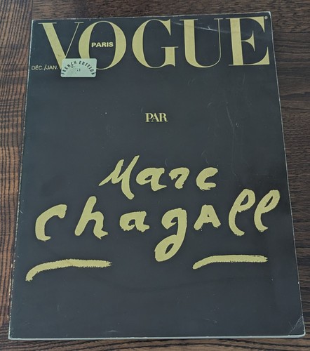 Marc chagall paris vogue - paris, dec