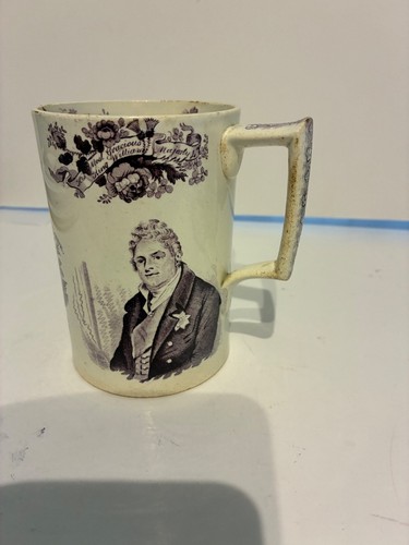 Rare pearlware 1831 king - pearlware,