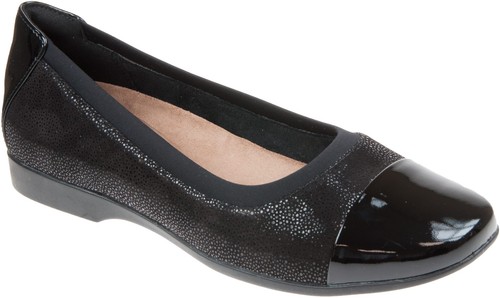 Clarks darcey cap black - clarks, un